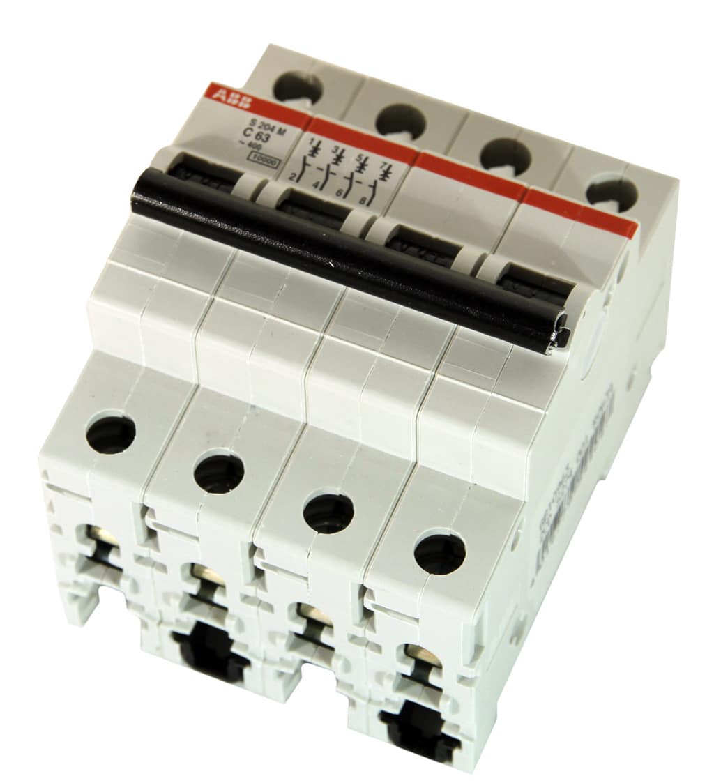 ABB automatsikring C 63A 4P