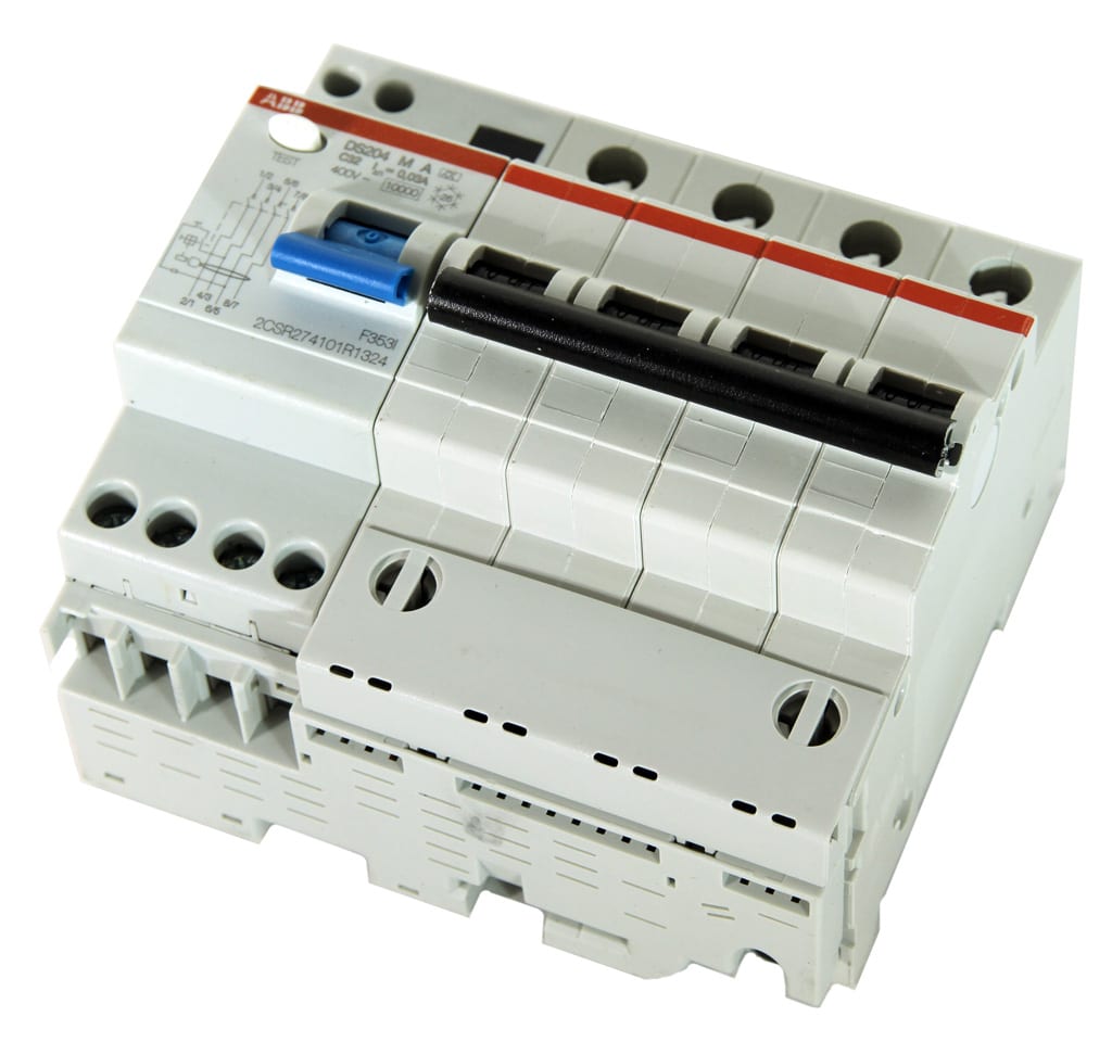 ABB jordfeilautomat C 32A 30mA 4P