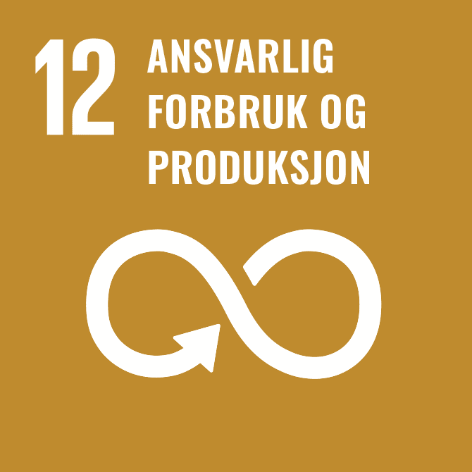FNs Bærekraftsmål nummer 12. Ansvarlig forbruk og produksjon