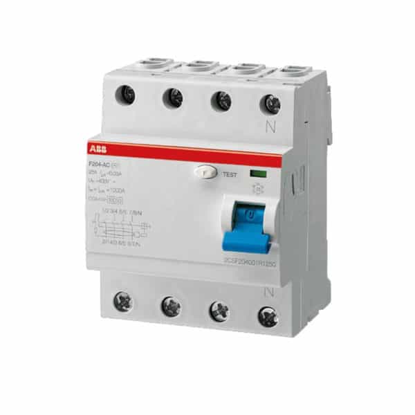 abb jordfeilbryter 63A 100mA S 4P